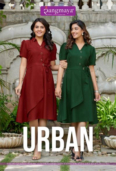 Urban By Rangmaya Designer Short Kurti Collection